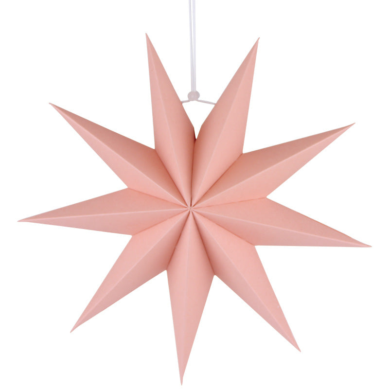 3D Paper 9 Point Star Lantern For Wedding Decor Birthday Party Decoration Christmas Halloween Party 3D Paper 9 Point Star Lantern For Wedding Decor Birthday Party Decoration Christmas Halloween Party
